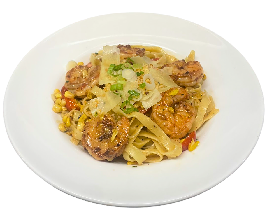 Blackened Shrimp Scampi